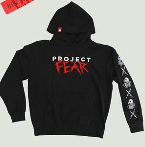 Project Fear Official YouTube Merch. Size XL Black Hoodie. Brand New.